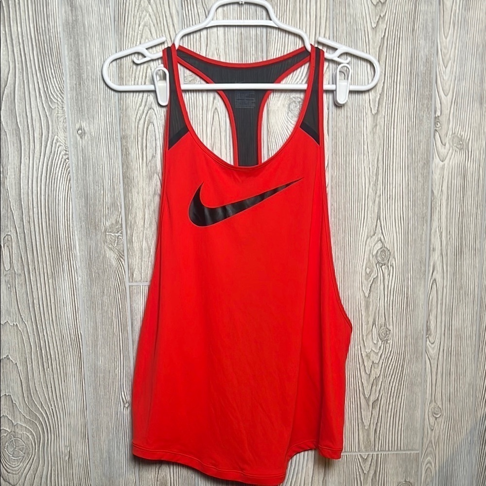 NIKE FLOW GRX TANK TOP RED SIZE MEDIUM